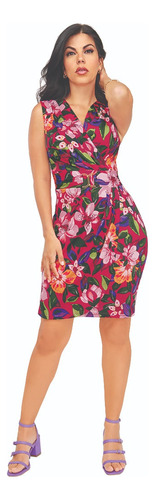 Vestido Casual Mujer Multicolor Floral 994-48