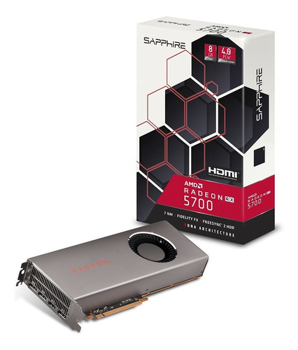 Placa De Video Amd Radeon Sapphire Rx 5700 8gb Xellers 1