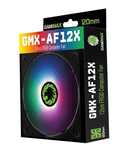 Fan Cooler Disipador Gmx-af12x Rgb Led Gaming  Otiesca