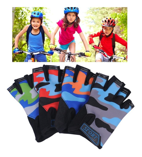 Guantes Bicicleta Niño + Obsequio