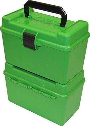 Mtm H50-r-mag Caja De Munición Para Rifle De Lujo 50 Balas