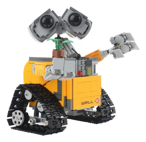 Robot 18cm Wall-e 687 Bloques Encastrables - Bolsa 687 Wall-e