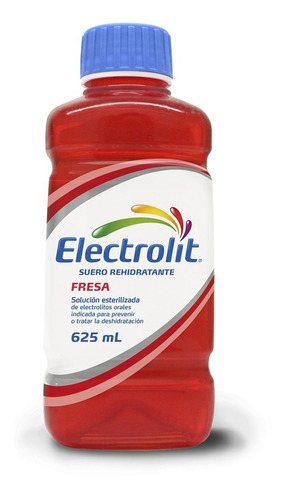 Electrolit Suero Rehidratante Sabor Fresa 625 Ml