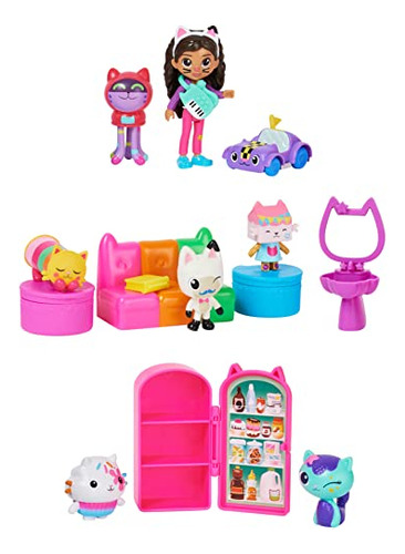 Paquete Sorpresa De Figuras De Juguete Gabbys Dollhouse Excl