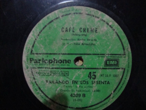 Sin Tapa Disco Cafe Creme Bailando En Los 60 E0