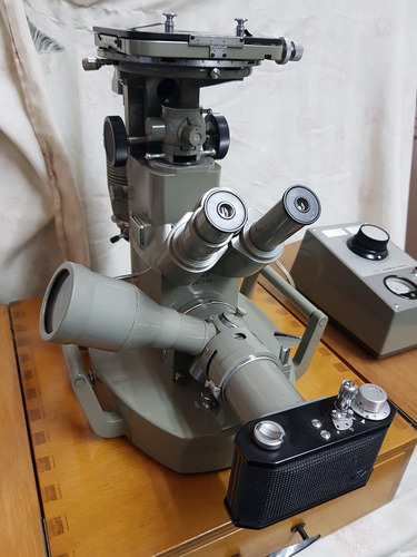 Microscopio Platina Invertida Para Metalografia