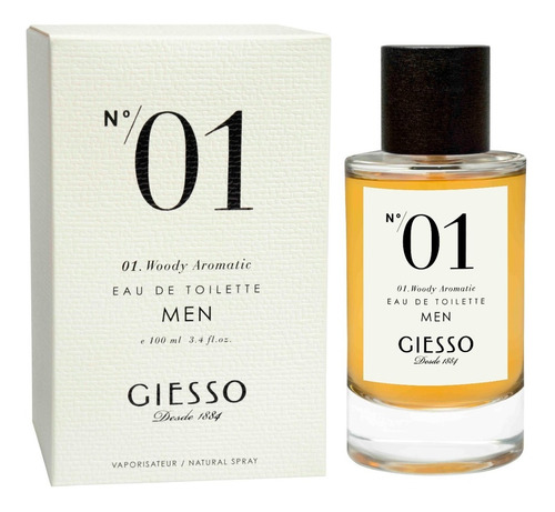 Imagen 1 de 2 de Perfume Giesso N°1 Hombre X100ml Local