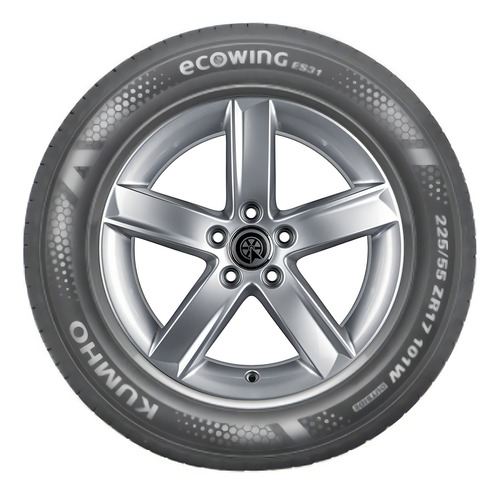 Llanta 205/55r16 91v Kumho Ecowing Es31 Índice De Velocidad V
