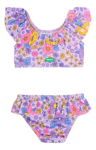 Traje De Baño Oasis Lila Ficcus