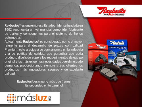 Balatas Semimetalicas Tra Ford F-150 04/12 Raybestos At
