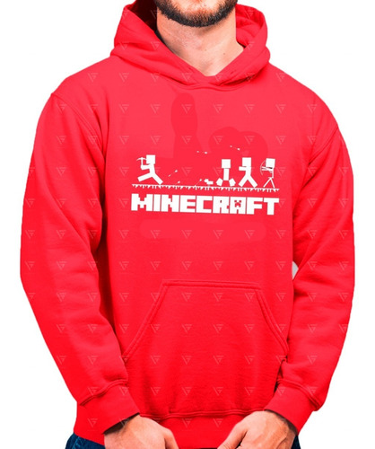 Poleron Estampado Minecraft