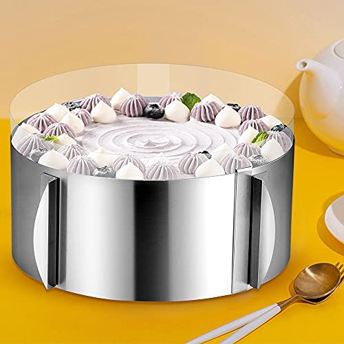 Anillo Para Pasteles Y Molde Para Mousse Con Juego De Collar