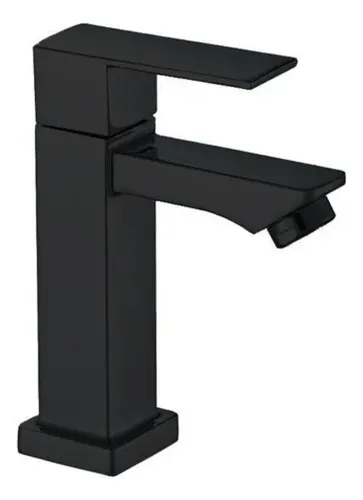 comprar Torneira Zrz Luxo Moderno Lavabo Banheiros Luxo Curta Preto Acabamento Fosco