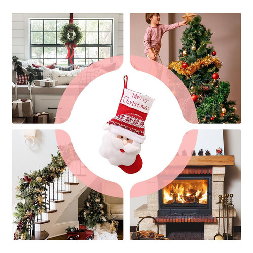 Calcetines Navideños Decorativos Calcetines Para Decoracione