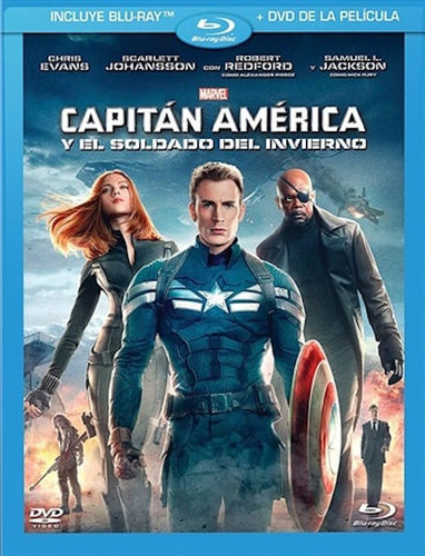Capitán América Y El Soldado Del Invierno Blu-ray + Dvd 