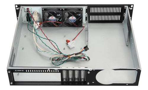 Athena Power Rm-2u200h Negro 2u Caja Servidor Montaje Rack