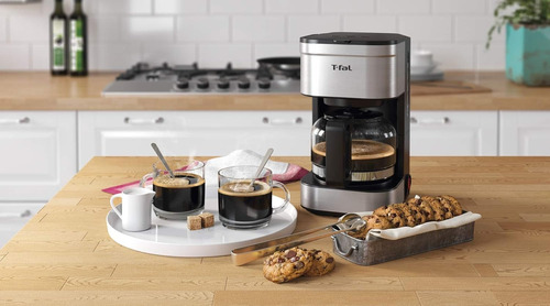 Cafetera Electrica T-fal Elegance Perma Filtro 7 Tazas 550w