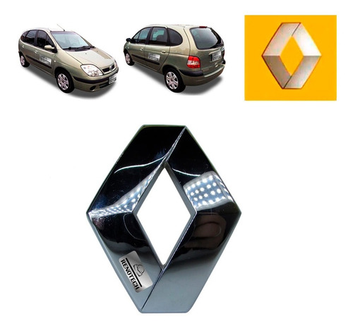 Emblema Logo Renault Dianteiro Scenic I 1.6 16v 8200027424 