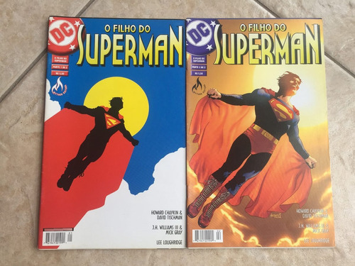 Mini-série Hqs Dc O Filho Do Superman Volume 1 E 2 C825 (Usado)