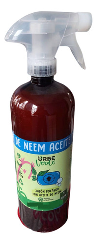 Jabón Potásico Con Aceite De Neem. Insecticida Orgánico