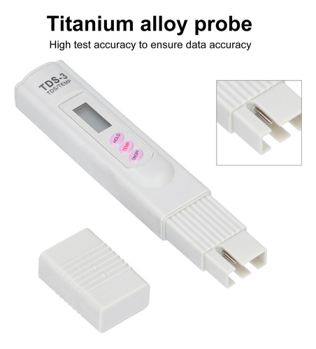 Para Medidor Tds 0-9990 Ppm Para Pruebas De Agua Potable /