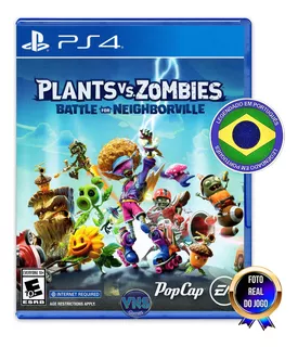 Plants Vs. Zombies Battle For Neighborville - Ps4 - Novo