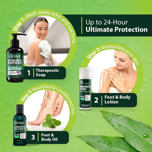 Sabonete Antibacteriano Derma-nu Com Melaleuca 12 Oz