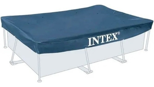 Cobertor Protector Para Pileta Estructural Rectangular Intex