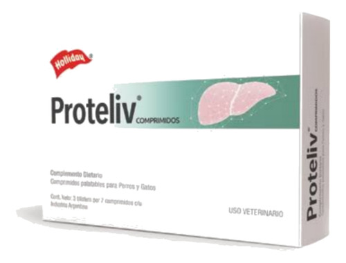 Proteliv Protector Hepatico 21 Tabs Holliday Perro/gato
