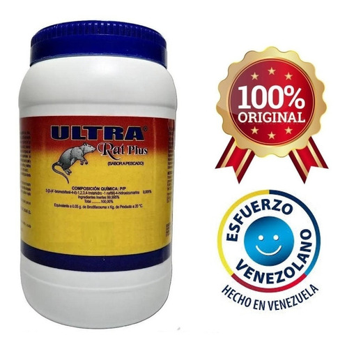 Mata Ratas Ratones Roedores Producto Ultrarat 500g Las Seca!