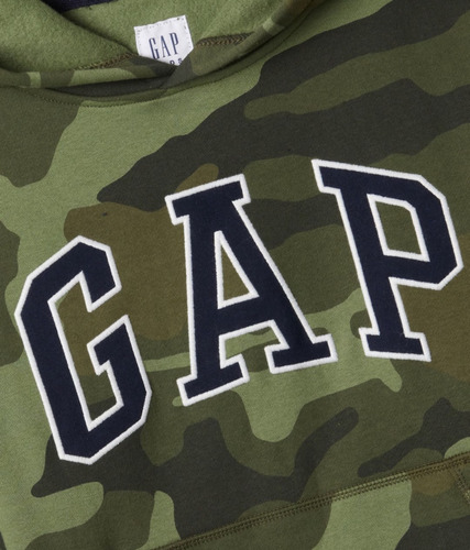 Buzo Capucha Gap Niños Original Tommy Hilfiger Camuflado