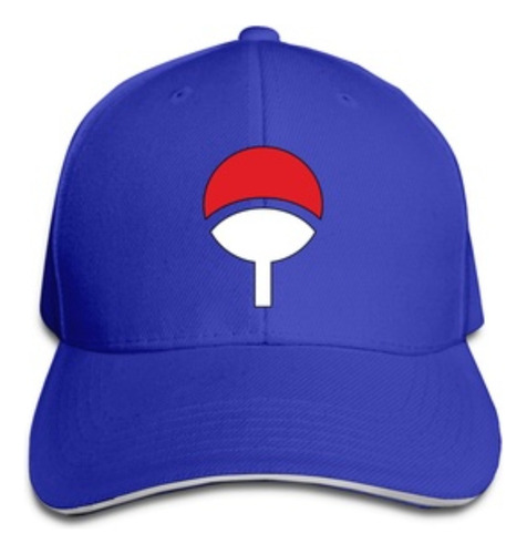 Gorra Unicolor Azul Clan Uchiha Naruto