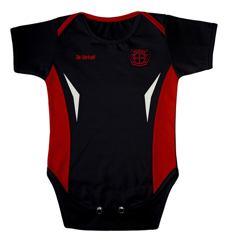 Pañalero Body Bebe Bayer Leverkusen Diseño Exclusivo Algodón