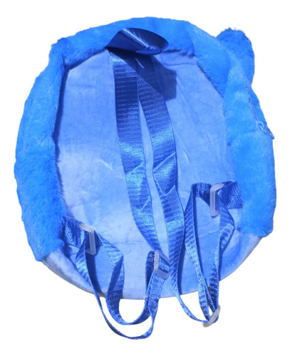 Mochila Personaje Stitch Color Azul De Gran Capacidad Stitch Azul Liso