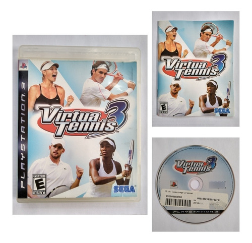 Virtua Tennis 3 Ps3 (Reacondicionado)