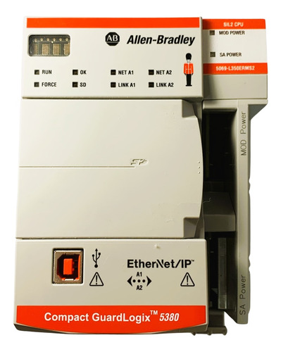 5069-l350erms2 Allen Bradley Compact Guardlogix5380 Com Nf (Usado)