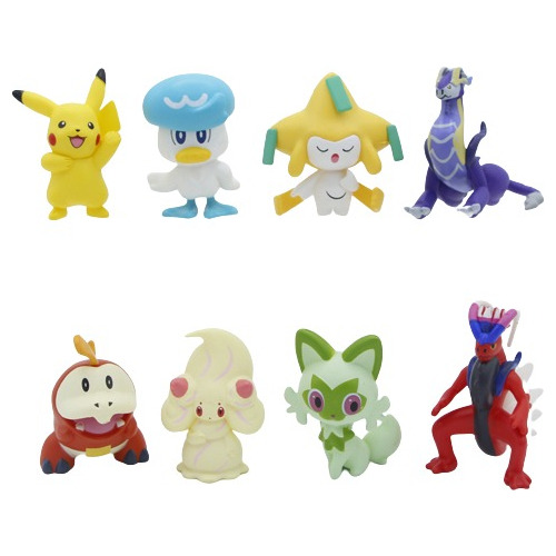 Paquete Figuras Pokémon Scarlet & Violet Pikachu, Sprigatito