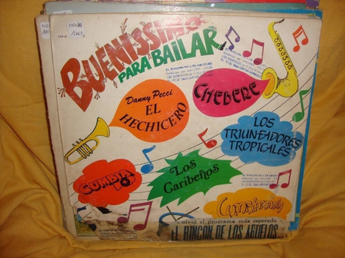 Vinilo Buenissimo Para Bailar Chebere Pecci Caribeños C3