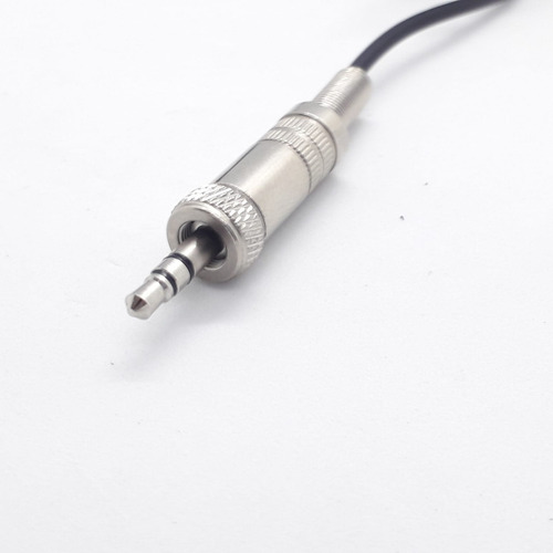 Lapela Para Sennheiser G1, G2, G3 Ew100,ew300,ew500,sk1093 Cor Preto