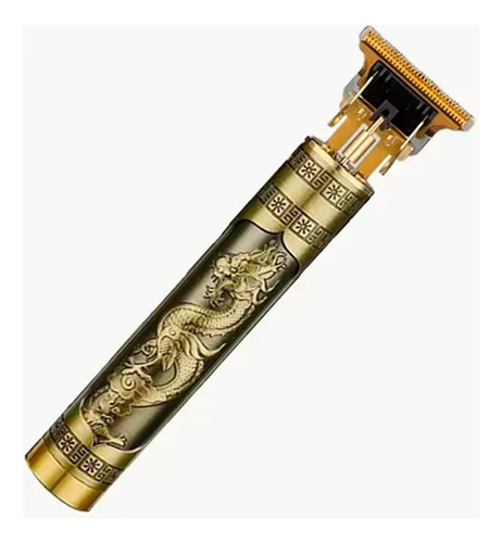 Maquina Patillera Cortapelo Y Barba Profesional Vintage Oryx Dorado Oscuro
