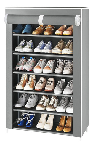 Closet Organizador De Zapatos,con 6 Niveles Y Farola
