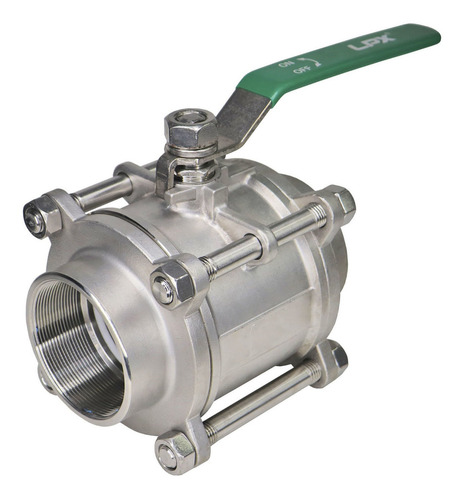 Valvula Esfera Tripartida Cf8 (inox) 4 | Lpx