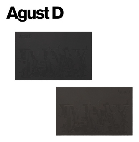 Agust D ( Suga / Bts ) - D-day ( Set Con Ambas Versiones )