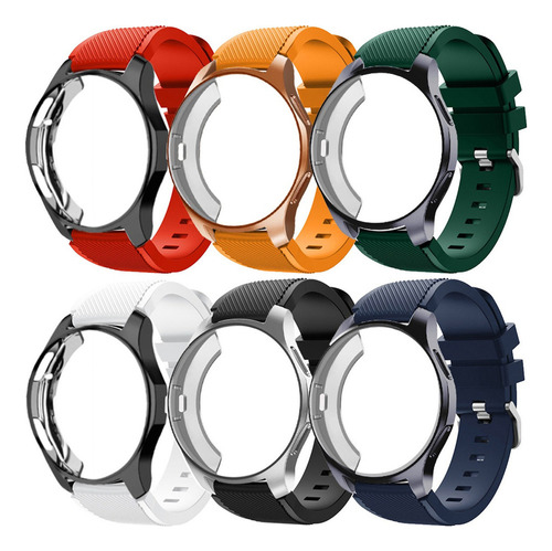 6 Correas Y Cajas Para Samsung Galaxy Watch, Gear S3 / S4