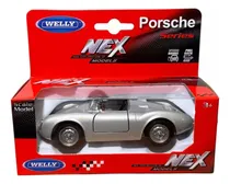 Comprar Auto Welly Porsche 550 Spyder Escala 1:36 Gris Coleccionable