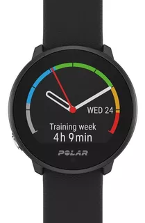 Reloj Fitness Polar Unite Frecuencia Cardiaca En Muñeca Color Negro Color de la correa Negro