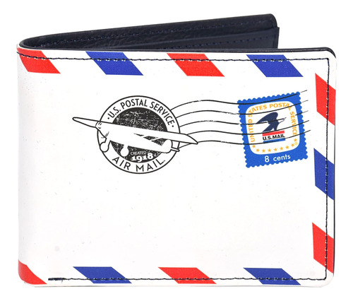 Billetera Plegable Con Logotipo De Usps U.s. Eagle De Concep