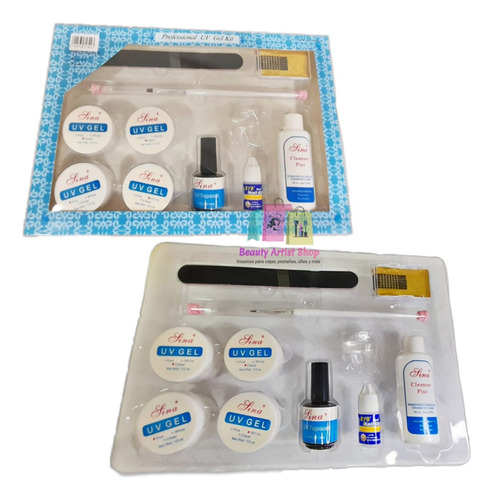 Kit Básico Para Uñas Gel Permanentes Lina