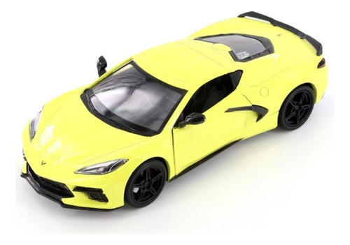 Motor Max  Escala 1:24 - Chevrolet Corvette Stingray C8 2020