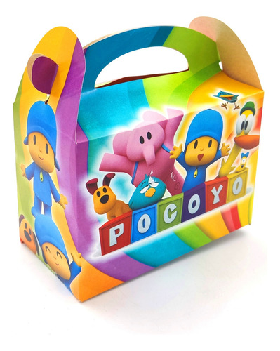 Caja Cajita Feliz Sorpresa X6 Unidades Pocoyo 